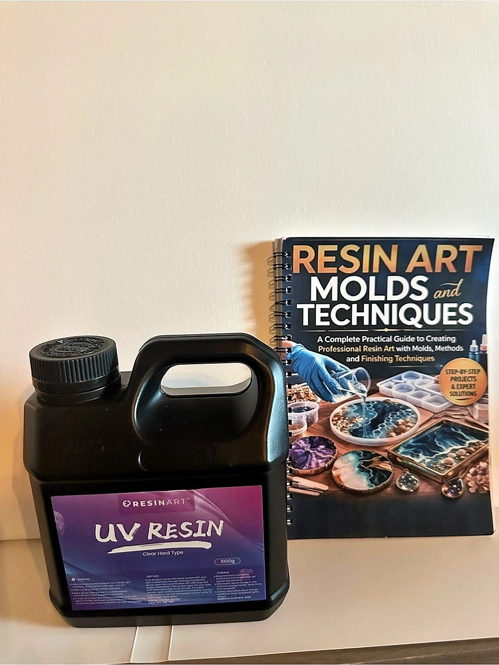 Resin Art UV Resin Kit with Book